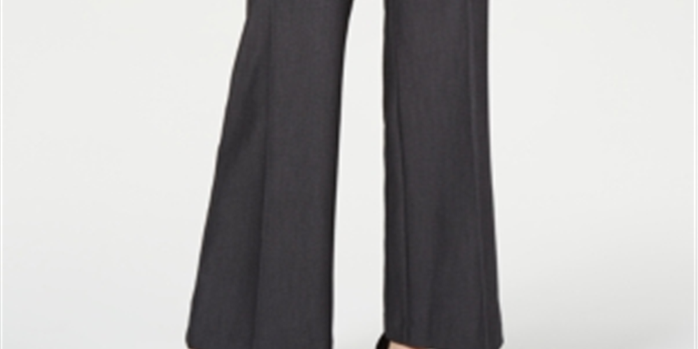 Style & Co Women's Petite Wide-Leg Pants  Rocket Gray Size 20X5