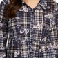 Style Co Style & Co Women's Printed Button-Down Plaid Patch Size XXL