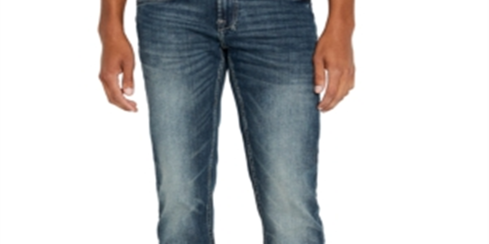 Buffalo Jeans Men's Six-X-Basic Stretch Straight Fit Jeans Blue Size 30X32