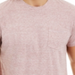 Sun + Stone Men's Heathered Pocket T-Shirt  Red Size XXL