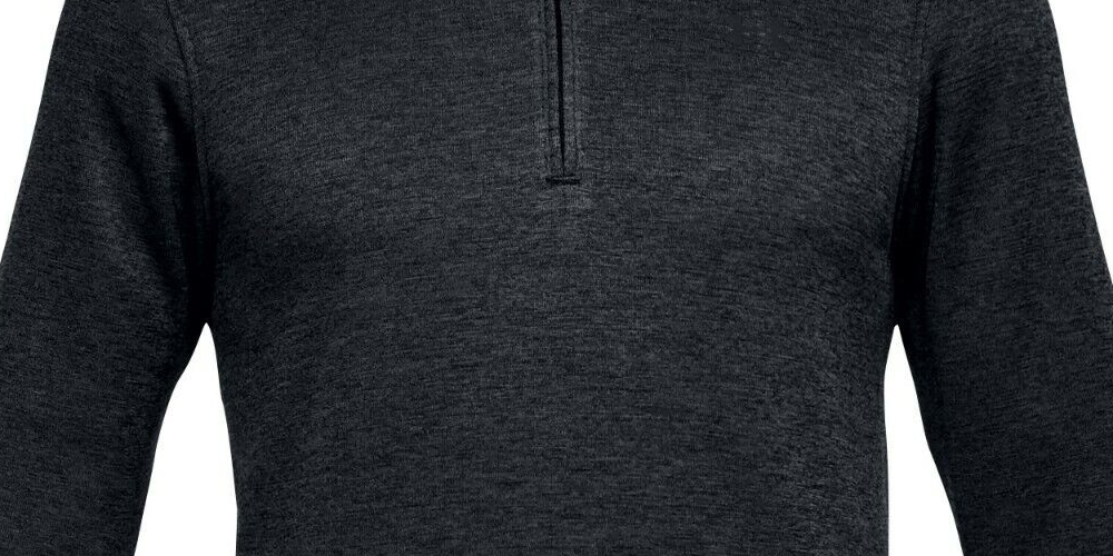 Under Armour  Men's Golf UA Storm Sweaterfleece 1/4 Zip Black Size Small