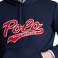 Polo Ralph Lauren Men's Double-Knit Logo Hoodie Blue Size XS