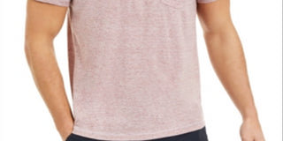 Sun + Stone Men's Heathered Pocket T-Shirt  Red Size M