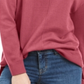Karen Scott Women's  Seam-Detail  Mock-Neck Sweater  Orchid Pink Size XS