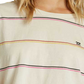 Billabong Women's Soul Babe 2 Short Sleeve T-Shirt White Combo Size Small