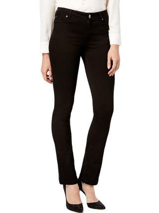 INC Women's Denim Curvy Bootcut Jeans Black Size 6