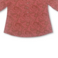 Style & Co Women's Printed Henley Shirt Red Size XX-Large
