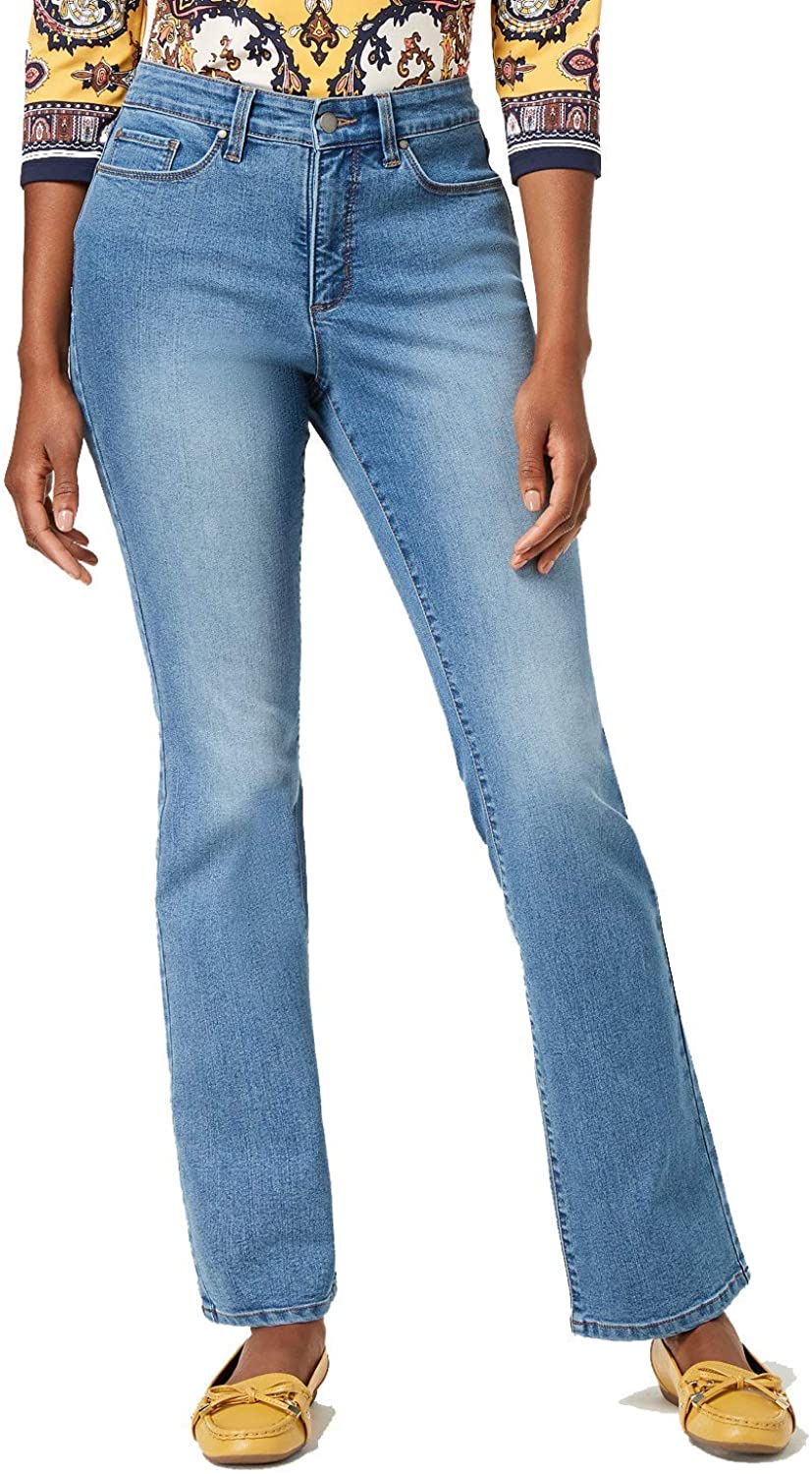 Charter Club Women's Prescott Bootcut Jeans  Astor Wash Size 10S