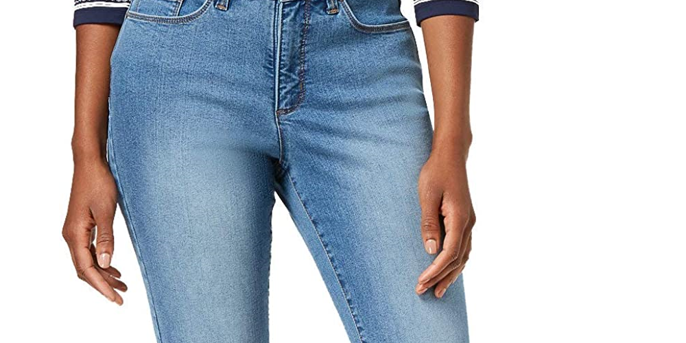 Charter Club Women's Prescott Bootcut Jeans  Astor Wash Size 10S