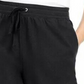 Karen Scott Women's Sport French Terry Ribbon Trim Pants Black Size Large