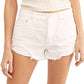 Free People Women's  Loving Good Vibrations Shorts Ivory Size 28