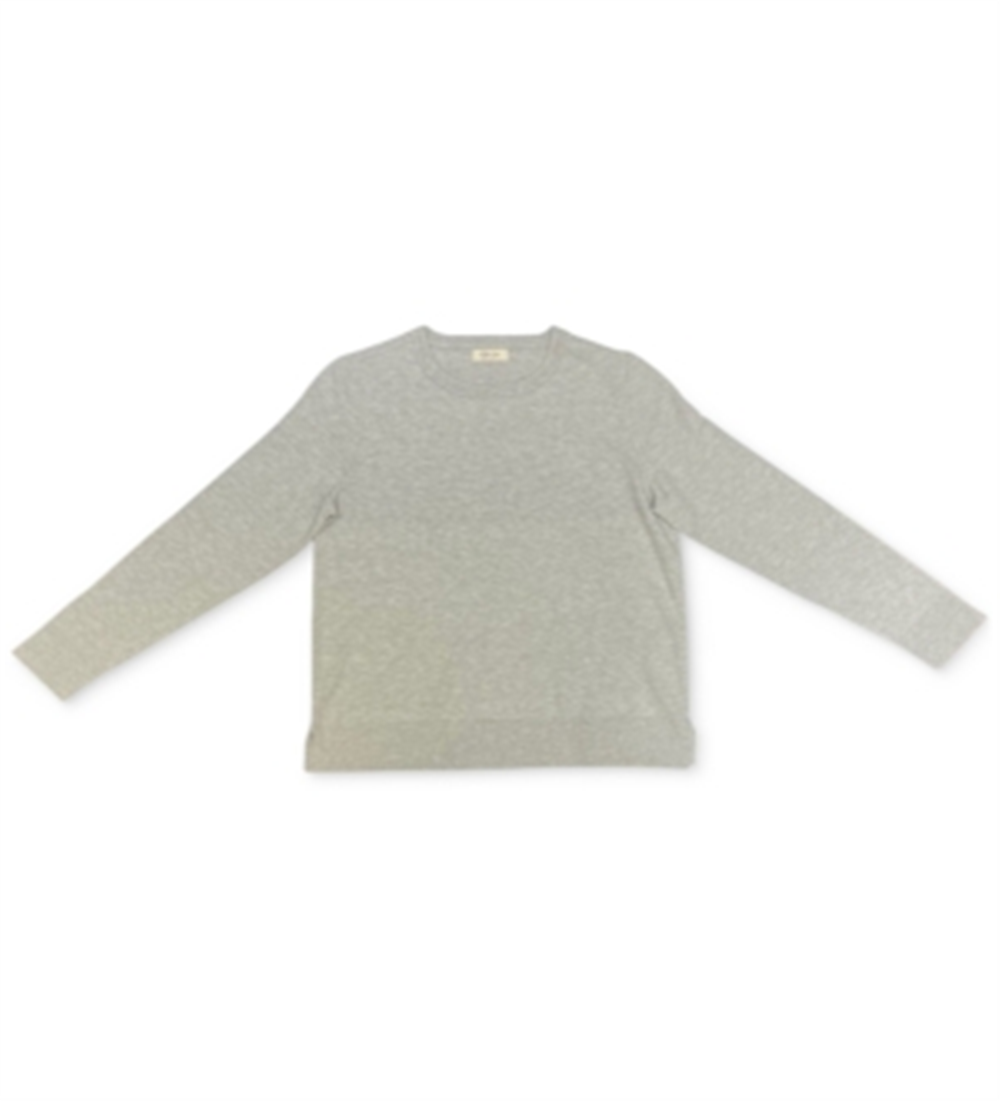 Style & Co Women's Crewneck Sweater Grey Size Medium