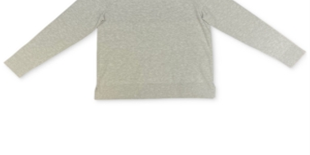 Style & Co Women's Crewneck Sweater Grey Size Medium