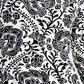 JM Collection Women's Printed Sleeves Cold Shoulder Top Black Size XX-Large