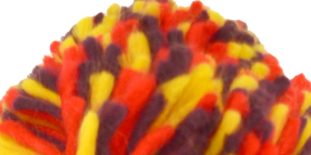 INC International Concepts Women's Chenille Striped Multi Pom Beanie Hat Red Size Regular