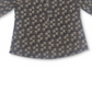 Style & Co Women's Printed Henley Shirt  Black Size 2XL