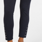 Style & Co Women's  Snap-Hem Ponte-Knit Leggings  Blue Size XS
