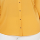 Charter Club Women's Plus Size Button-Front Shirt  Yellow Size 0X