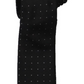 Calvin Klein Men's Silk Polka Dot Neck Tie Black One Size