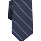 Alfani Mens Holden Silk Blend Professional Neck Tie Blue One Size