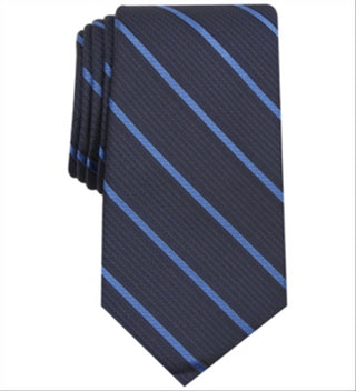 Alfani Mens Holden Silk Blend Professional Neck Tie Blue One Size