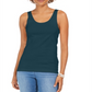 Style & Co Women's  Tank Top  Dark Kale Green Size XS