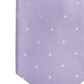 Ryan Seacrest Distinction Men's Burgos Silk Dot Neck Tie Purple Size Regular