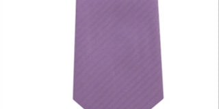 DKNY Men's Street Unsolid Solid Slim Silk Tie  Lavender One Size