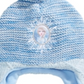Frozen Big Girl's 2 Pc Elsa Heidi Hat & Gloves Set Blue One Size
