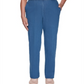Alfred Dunner Women's Pearls of Wisdom Pull on Jeans Blue Size 24X4.5