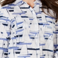 Charter Club Women's Petite Linen Sailboat-Print Utility Shirt   Bright White  Size Petite M