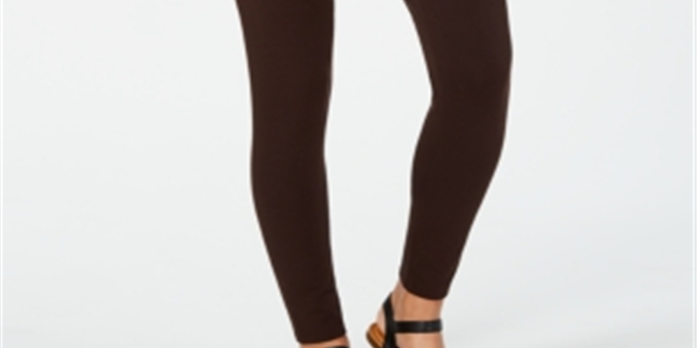 Style & Co Women's Leggings Brown Size X-Small