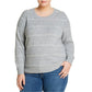 michael-kors-womens-plus-cotton-blend-crew-neck-sweater-gray-size-0x
