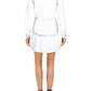 Free People Women's Nicole Denim Collar Shirtdress Blue Size Small
