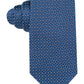 Tasso Elba Men's Positano Silk Printed Neck Tie Blue One Size