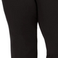 Kasper Women's Plus Size Pull-on Compression-Waist Pants Black Size 14w