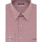 VAN HEUSEN Men's Framed Gingham Collared Classic Fit Stretch Dress Shirt  Red Size 14.5X32-33