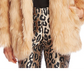 Vince Camuto Women's Shaggy Faux Fur Coat Brown Size XS