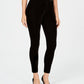 JM Collection Women's Velvet Leggings Black Size Petite S