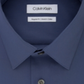 Calvin Klein Men's Classic Regular Fit Stretch Flex Collar Solid Dress Shirt Blue Size 17x36-37