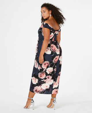 City Chic Women's Sweet Love Dress Black Size 18W