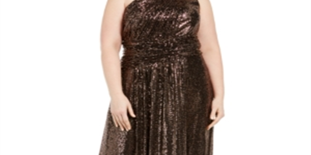 Calvin Klein Women's Sleeveless Full Length Sheath Dress Black Size 16W