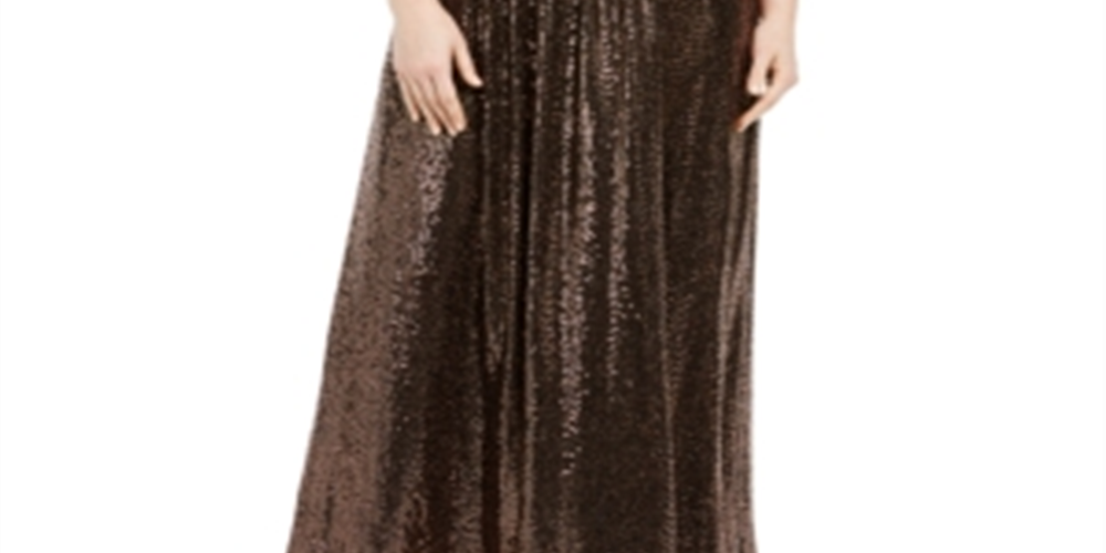 Calvin Klein Women's Sleeveless Full Length Sheath Dress Black Size 16W