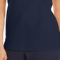 Karen Scott Women's Contrast Trim Keyhole Top Blue Size Small