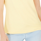 Karen Scott Women's Keyhole Hardware Tank Yellow Size Small