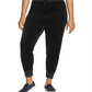 Juicy Couture Women's Plus Zuma Velour Athleisure Track Pants Navy Size XL