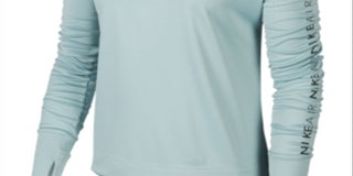 Nike Women's Air Half-Zip Running Top Green Size Small