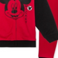 Disney Little Boy's Mickey Mouse 2 Pc  Hoodie & Joggers Set Red Size 7
