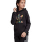 Adidas Girl's Bel'Aire Trefoil Hoodie Grade School Black Size Large