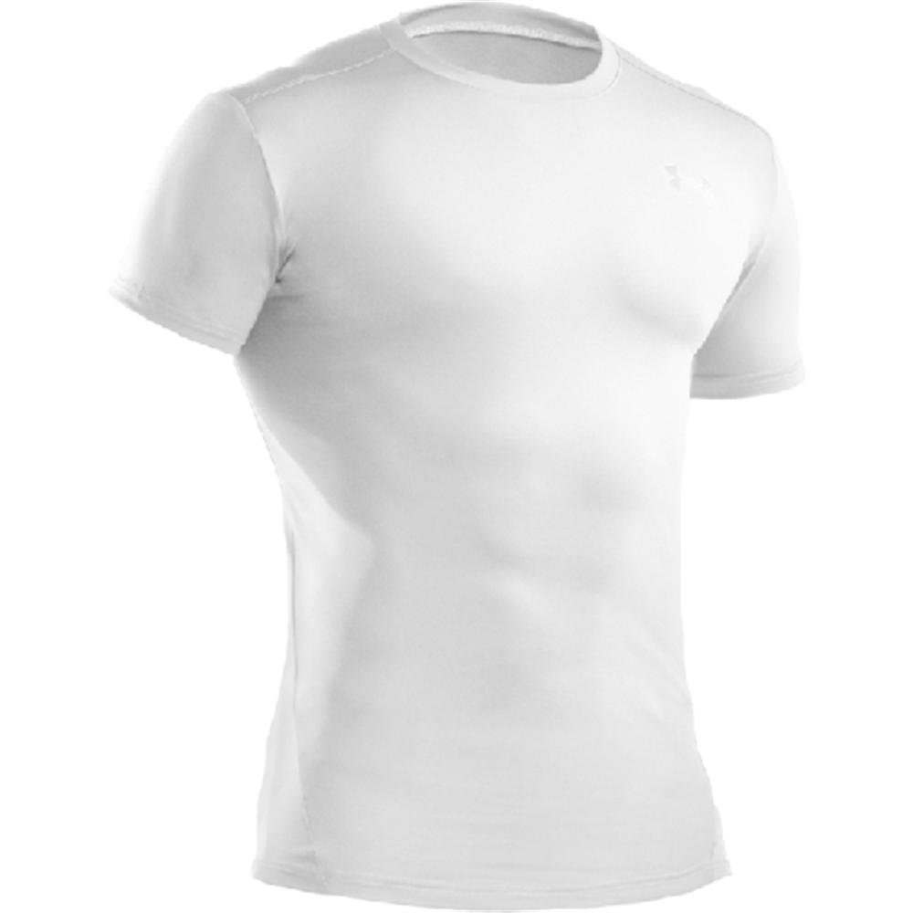 Under Armour Men's Tactical Heatgear Compression Short Sleeve T-shirt White Size S
